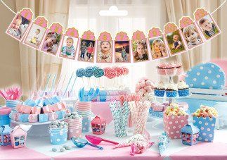 ÇERÇEVE ORTA SÜS SİMLİ 12 AYLIK SET PEMBE