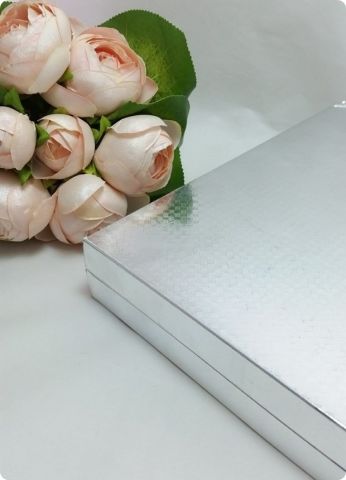 12 Li Karton Dikdörtgen Madlen Çikolata Kutusu (Büyük Boy 72 Lik)