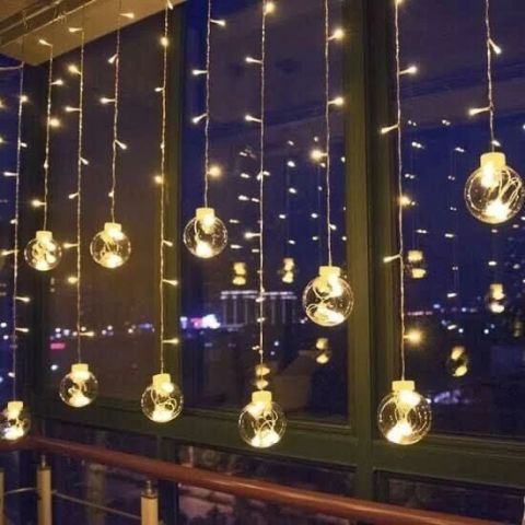 Top Şeklinde Sarkıt Işık