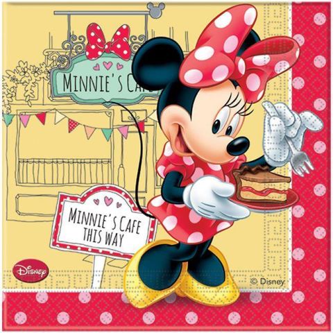 16 Lı Minnie Kağıt Peçete