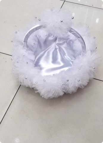 ponponlu incili sepet
