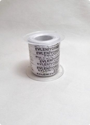 6 mm 35 mt evleniyoruz rulo saten kurdela