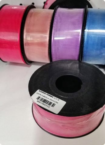 4 cm Şifon Organze Şerit Kurdela 20 Metre