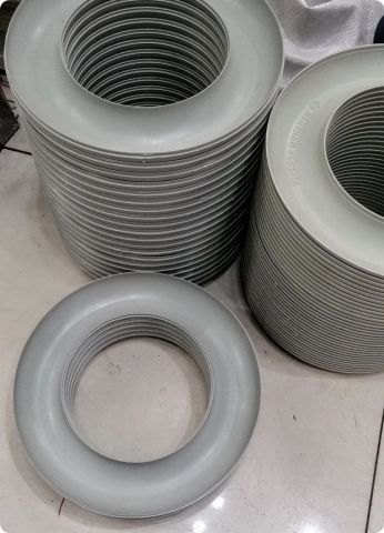 ÇELENK İMALATI İÇİN PLASTİK SİMİT HALKA (ÇİFT)