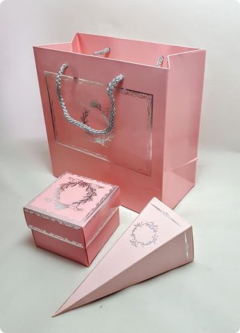 10 Lu (20x20 Cm) Körüklü,Baskılı, İpli, Bebek Karton Çanta, Poşet