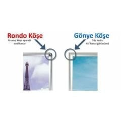 25mm Rondo/Gönye Köşe Alüminyum Çerçeve