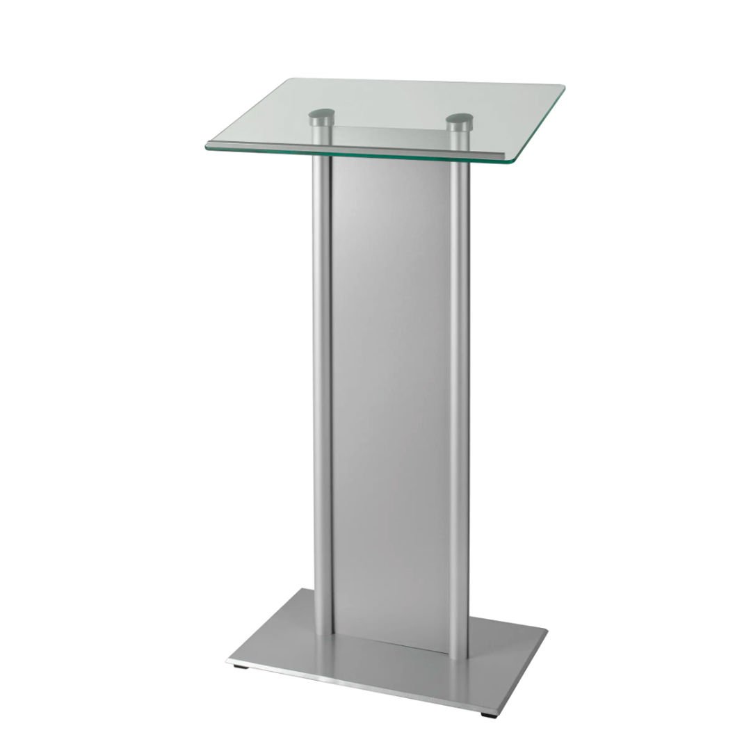 GlassPodium Alüminyum Sunum ve Konferans Kürsüsü
