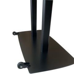 2xA4 Kilitli Restoran Menü ve Bilgi Panosu Kilitli Su Geçirmez İç ve Dış Mekan Tekerlekli