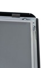 Siyah Renk Shortyboard Kısa Ayak Menü ve Bilgilendirme Panosu