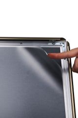 Bronz Renk Shortyboard Kısa Ayak Menü ve Bilgilendirme Panosu