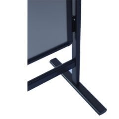 Maki Pano Siyah Çift Taraflı Alüminyum Reklam ve Kaldırım Panosu & Tabelası