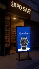 NEOLIGHT Işıklı Sac Tabanlı Reklam ve Poster Panosu - Led Afiş Pano