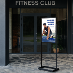 Eko info Sürgülü Poster ve Afiş Panosu - Sürgülü Reklam Panosu