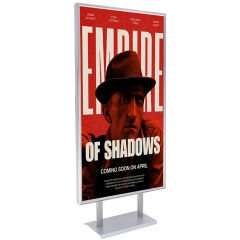 Huge XL Çift Taraflı Reklam & Poster Panosu 70x140 cm  - Ayaklı Reklam Panosu