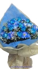 Mavi Çiçek Buketim