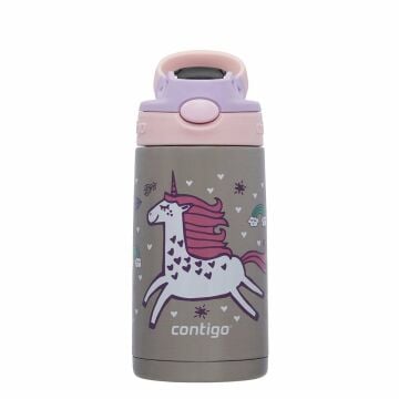 Contigo Gizmo Dragon Çelik Çocuk Suluğu 420ML Pembe