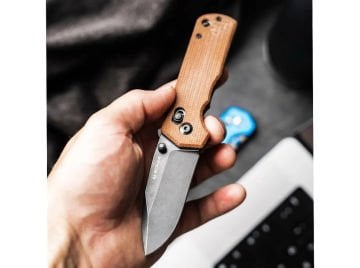 Böker Magnum Rockstub Brown Micarta Çakı