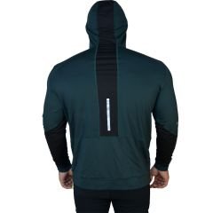 Falke Ergonomic Mountain Outdoor Kapşonlu Kışlık Haki Termal Tişört