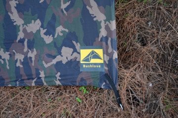 Bushlove Bushcraft Tarp Tente 3m*3m Kamuflaj Camo Gölgelik