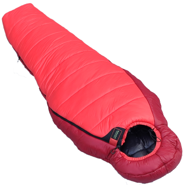 Bushlove Protect -42 Derece Extreme Ultralight Uyku Tulumu Narçiçeği Kırmızı