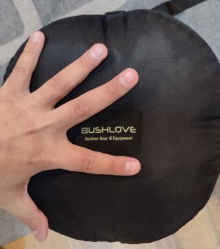 Bushlove Protect -42 Derece Extreme Ultralight Uyku Tulumu Haki Siyah