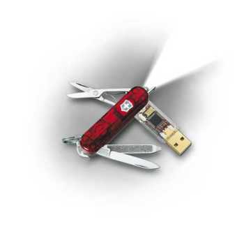 Victorinox 4.6026.TG64 Fenerli 64GB USB Çakı