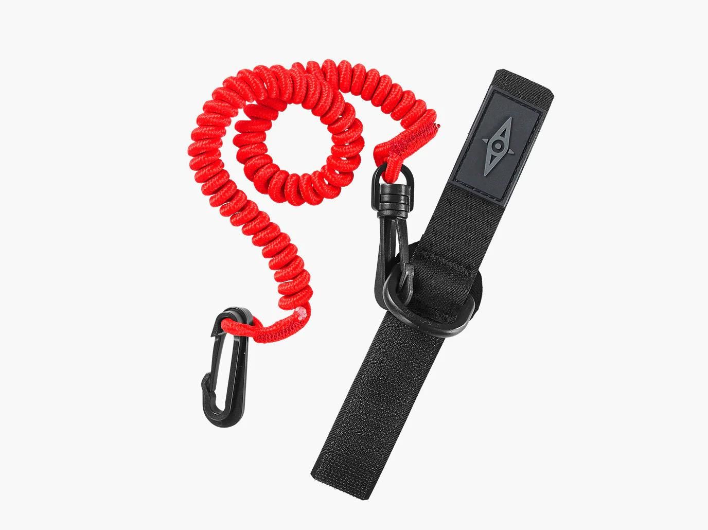 Point65 Paddle Leash Coiled Kürek Tasması-KIRMIZI