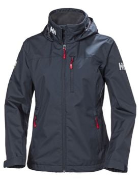 Helly Hansen W Crew Hooded Midlayer Jacket Kadın Ceket Navy Lacivert