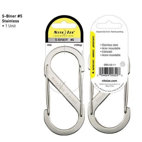 Nite-ize S-Biner Size 5 Stainless