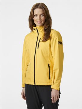 Helly Hansen W Crew Hooded Midlayer Jacket Kadın Ceket Honeycomb Sarı
