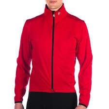 Hincapie Rüzgar Geçirmez Kırmızı Bisikletçi Ceketi