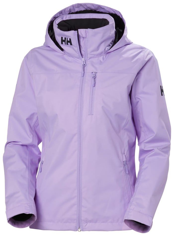 Helly Hansen W Crew Hooded Midlayer Jacket Kadın Ceket Heather Lila