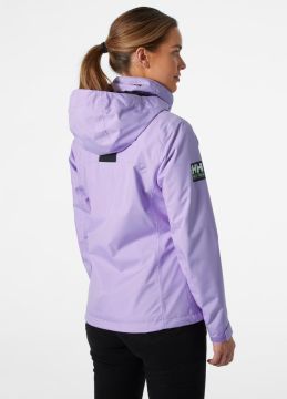 Helly Hansen W Crew Hooded Midlayer Jacket Kadın Ceket Heather Lila