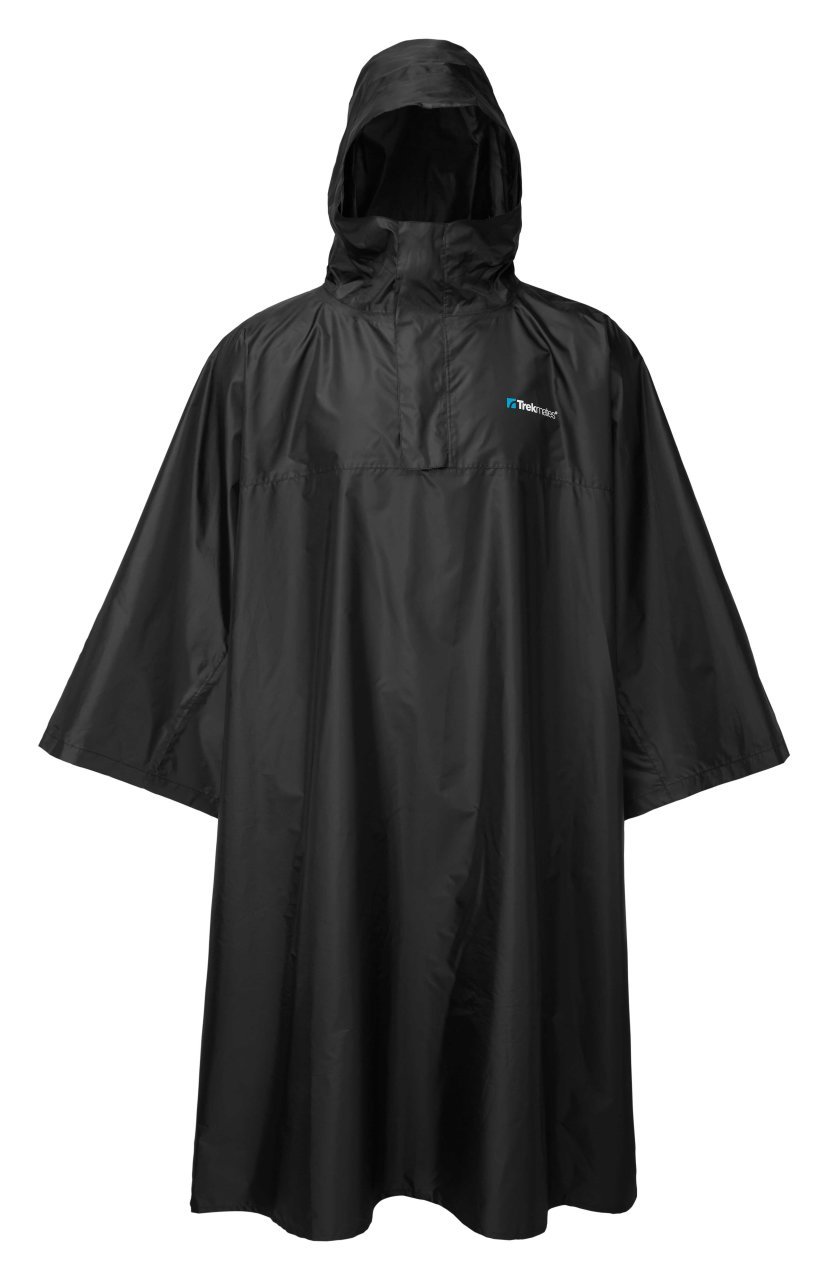 Deluxe Poncho Black