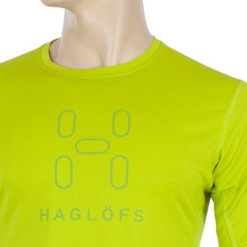 Haglöfs DryFit  Sarı Erkek T-shirt