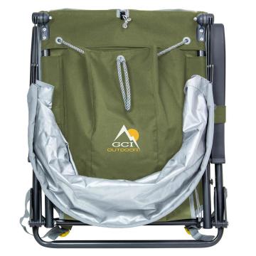 GCI Outdoor SunShade Backpack 4 Kademeli Güneşlikli Katlanır Kamp Sandalyesi Yeşil