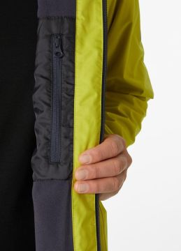 Helly Hansen Crew Hooded Midlayer Jacket Erkek Ceket Bright Moss Yeşil HHA.33874