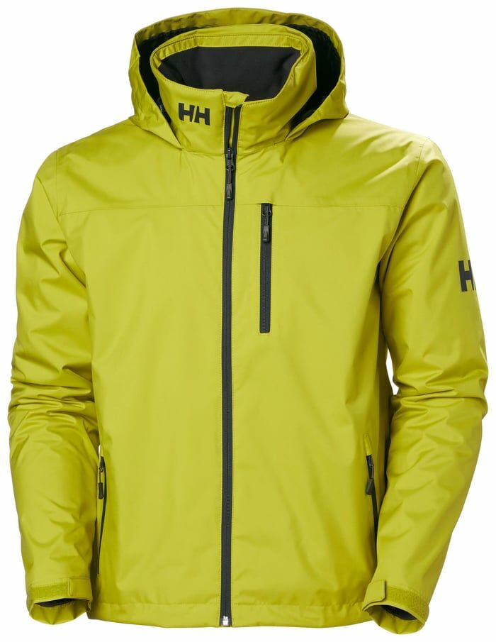 Helly Hansen Crew Hooded Midlayer Jacket Erkek Ceket Bright Moss Yeşil HHA.33874