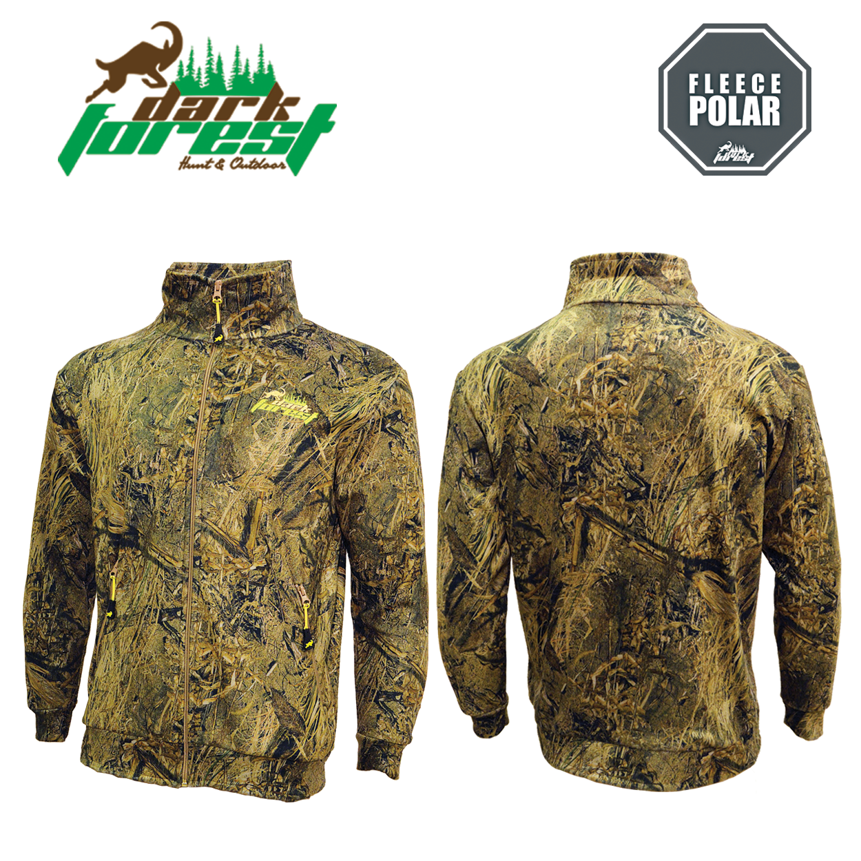 Dark Forest Polar Ceket-Max5 Desen