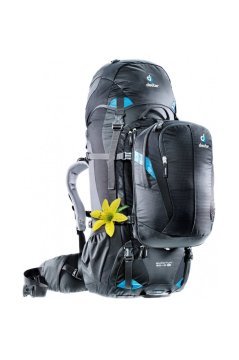 DEUTER  Quantum 60 + 10 SL Sırt Çantası Black-Turquoise