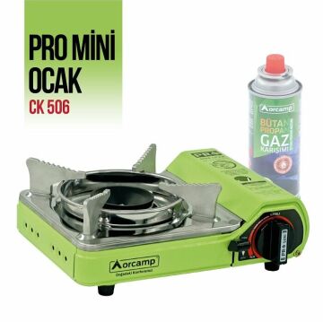 Orcamp Mini Çantalı Kamp Ocak Yeşil Ck-506