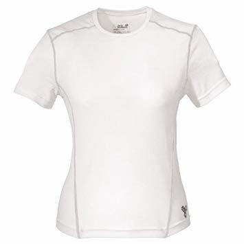 Bayan Beyaz Gri Dikişli Termal İçlik T-Shirt