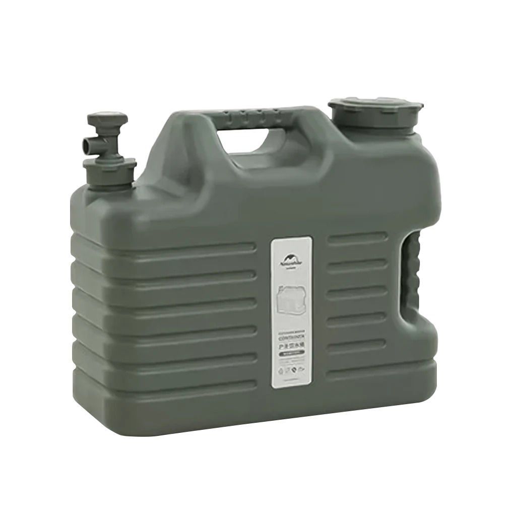 Naturehike Galon Air PE Musluklu Su Bidonu Army Green - 24 Lt