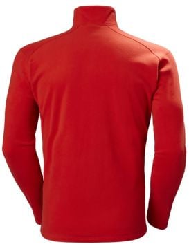 Helly Hansen Mount Fleece Half Zip Erkek Polar Alert Red