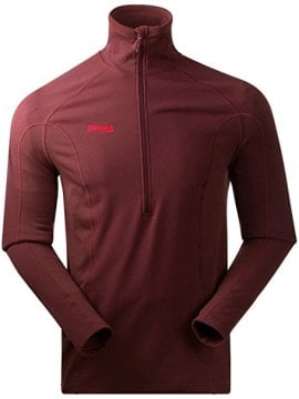 Bergans 1688 Kvanndalstind Half Zip Teknik Erkek Polar Ceket