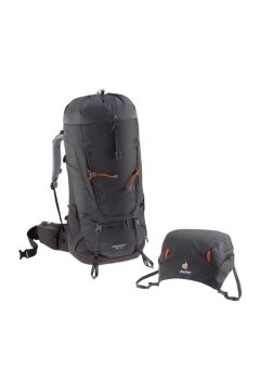 DEUTER Aircontact 55 + 10 Sırt Çantası graphite-black