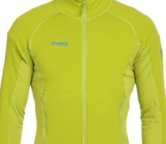 Bergans 1686 Hellstugutind Full Zip Teknik Erkek Polar Ceket Yeşil