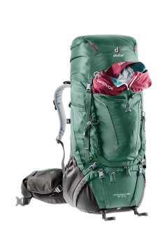 DEUTER Aircontact Pro 55+15 SL Sırt Çantası SEAGREEN+COFFEE