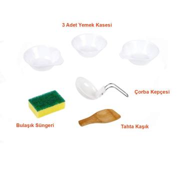 Naturehike 4IN1 Ultralight 2-3 Kişilik Kamp Yemek Pişirme Seti NH18T018-G