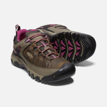 Keen Targhee III KeenDryGtx Su Geçirmez Deri Kadın Ayakkabı Weiss/Boysenberry 1018177